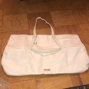 VS white shoulder bag